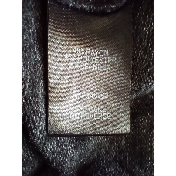 Torrid Super Soft Plush Sweater Top Gray Studded Size 4 4X Cozy Stretch Casual - Picture 6 of 7